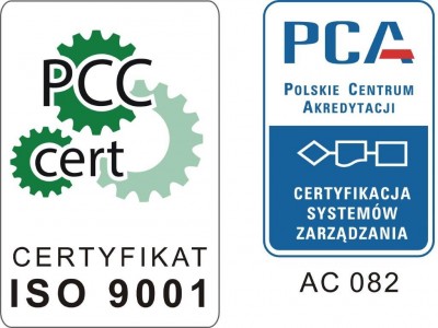 leszczyńska firma Lespin Sp. z oo.o. z systemem jakości ISO 9001 - 2015